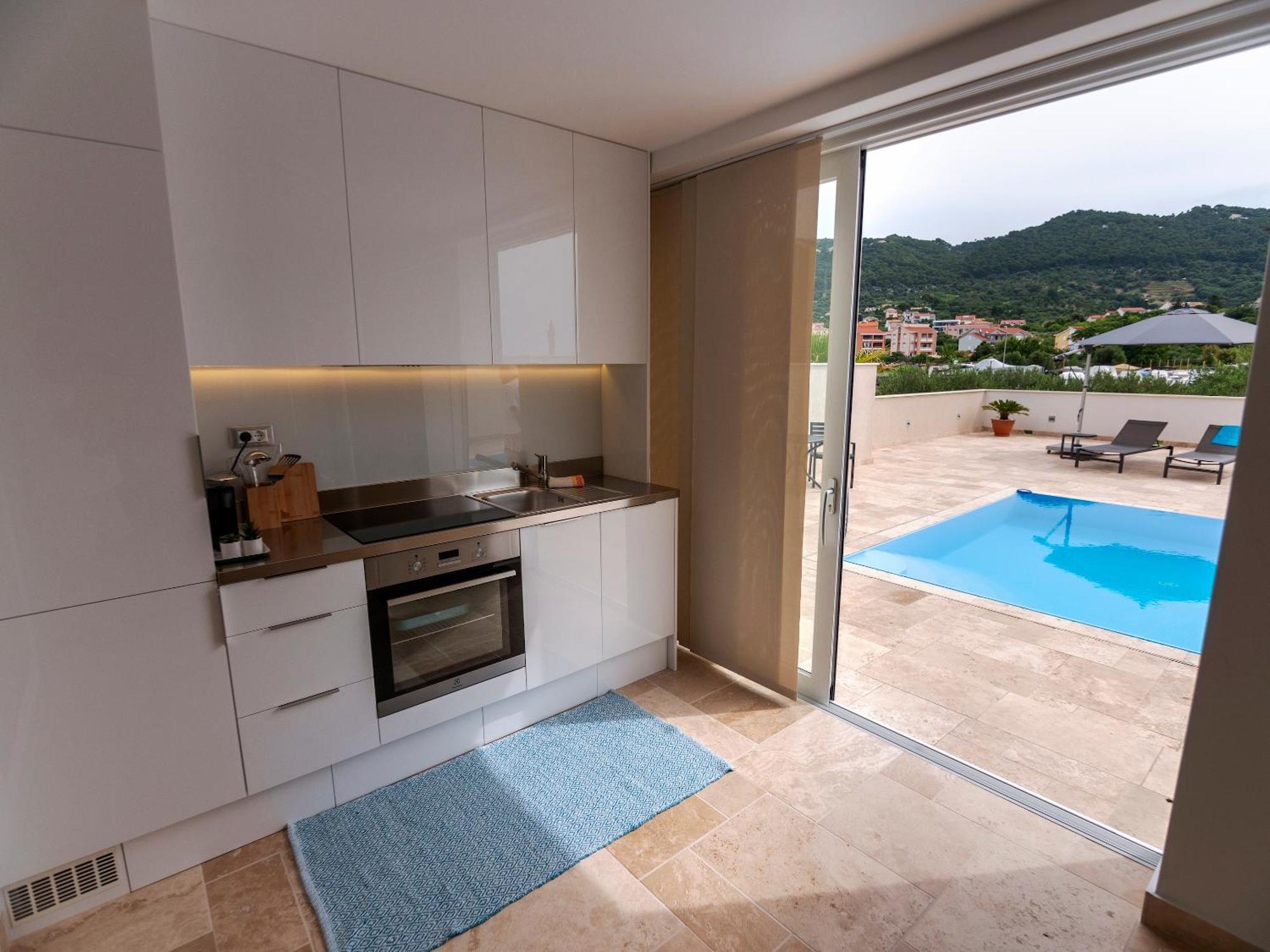Apartament Haus Helga Rab Town Zewnętrze zdjęcie